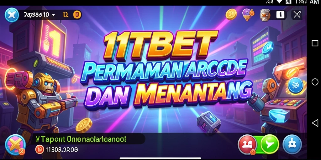 Tampilan screenshot gameplay 11TBET yang menarik dengan karakter penuh warna.