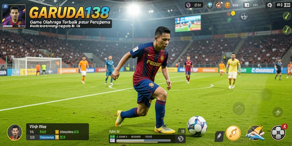 Tangkapan layar dari gameplay GARUDA138 yang penuh aksi di lapangan.
