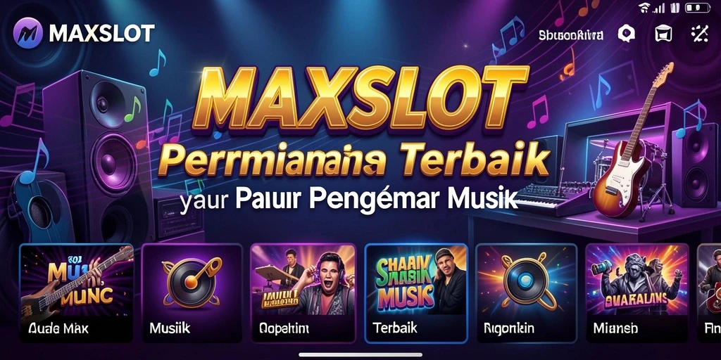 Gameplay menarik MAXSLOT dengan musik yang seru.