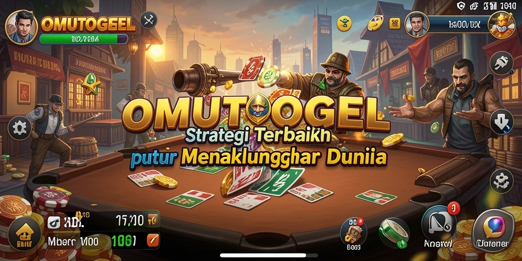 Tangkapan layar utama OMUTOGEL menunjukkan strategi pertempuran yang mendebarkan.