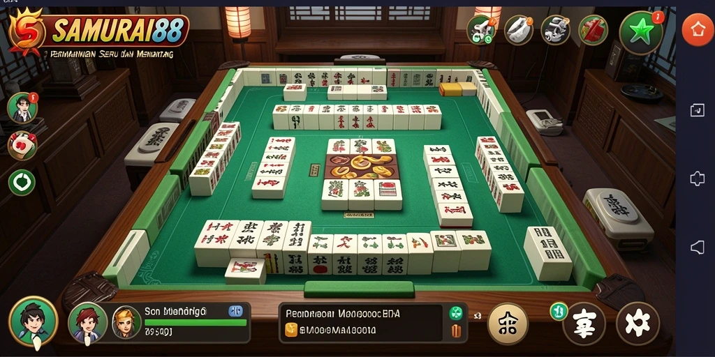 Tangkapan layar menunjukkan gameplay seru di SAMURAI88.