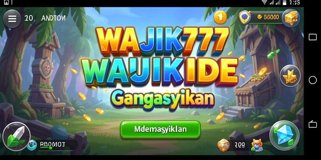 Tampilan gameplay WAJIK777 yang menawan dan seru.